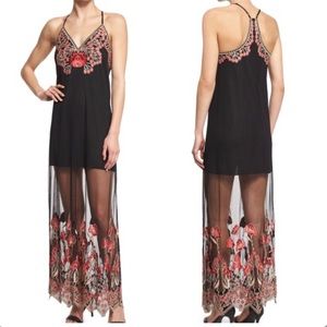 Alice Olivia Maxi Dress! GORGEOUS embroidery!
